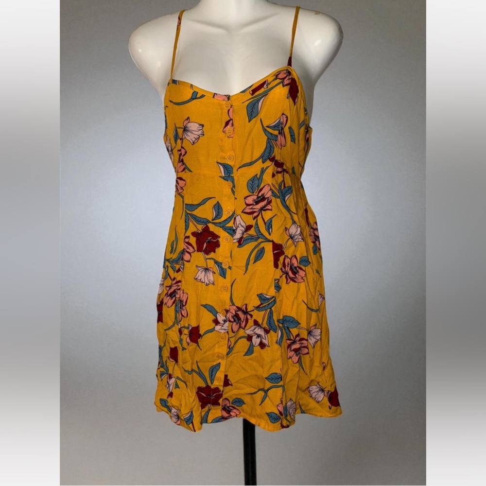 Band of Gypsies Yellow Floral Dress